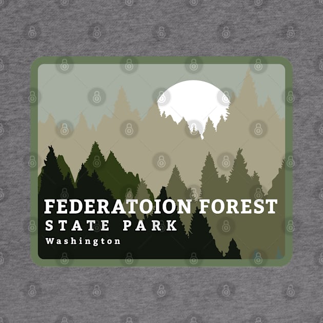 Federation Forest State Park Washington Trees and Forest by Go With Tammy